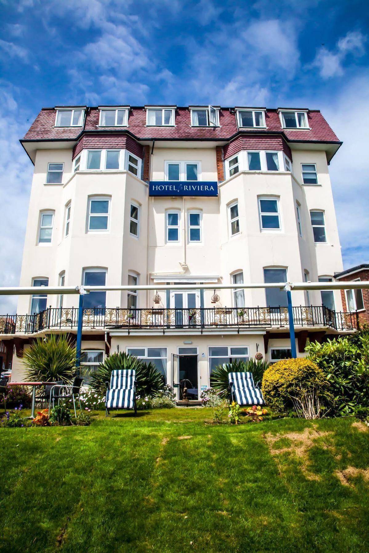 Hotel Riviera By The Sea Bournemouth Exterior foto